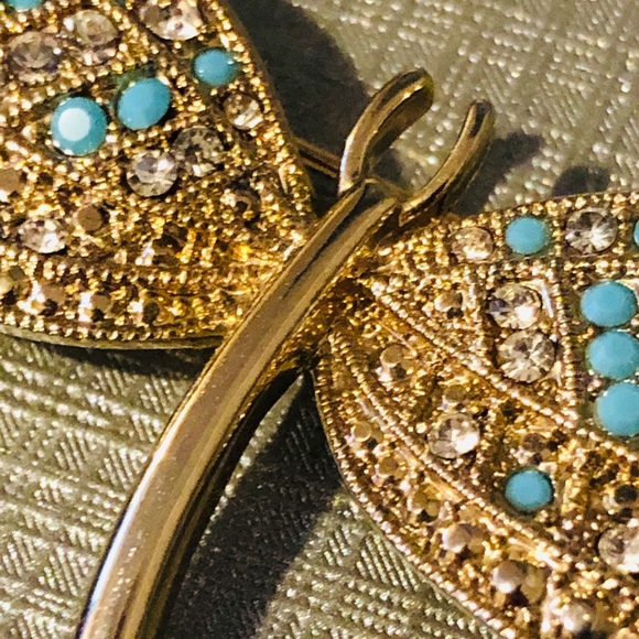 Vintage Monet Dragonfly Brooch - Picture 7 of 8